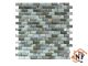 AKUA Mosaics - Agata Mix Shell Grey 11.25x12 - CAY-AGSGMX