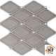 MS International Tile & Stone Highland Park Mosaics 12.28 X 12.8 Dove Grey Diamond - SMOT-PT-DG-DIAMOND